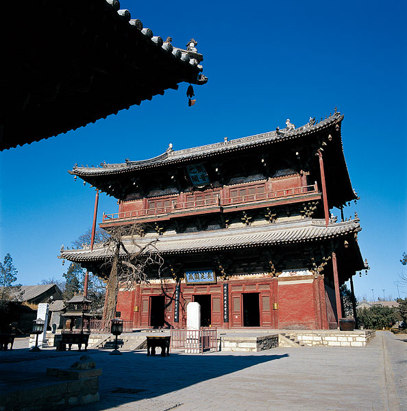 天津蓟县独乐寺大殿