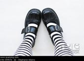 条纹袜图片