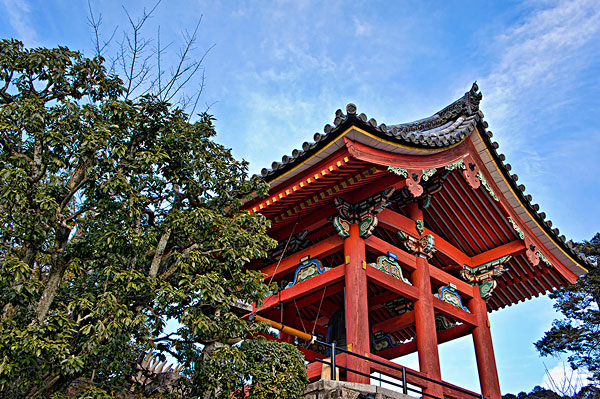 钟楼,清水寺,京都,日本