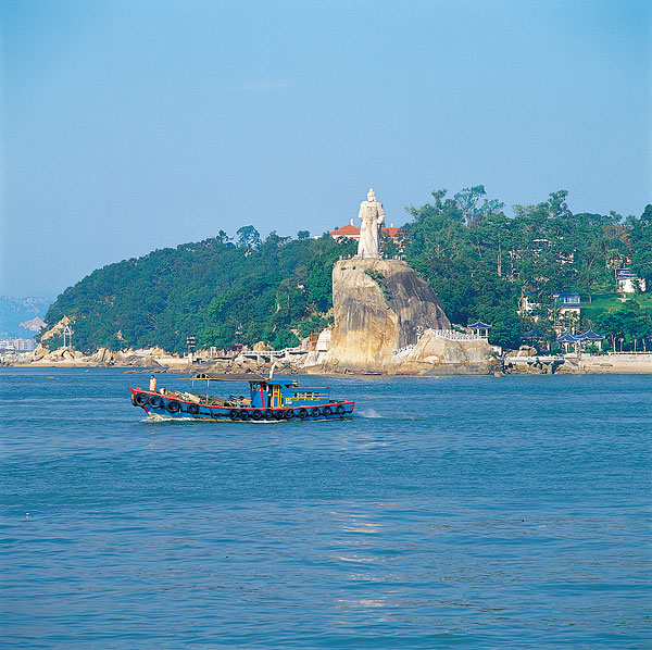 中国福建厦门鼓浪屿郑成功雕像