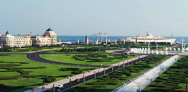 辽宁大连星海广场一景-全景图片-读图时代,美好人生