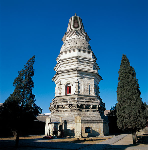 天津蓟县白塔寺白塔