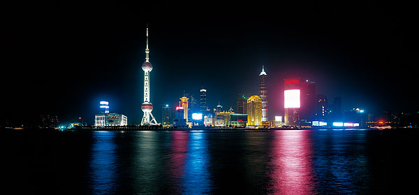 上海东方明珠夜景