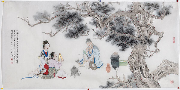 标题: 中国画工笔画 标签: 中国画,静物,绘画,室内,工笔画 描述: 中国画工笔画 英文描述: 图片编号: 171-1414 版权属性: 肖像权(不需要肖像权) 授权类型: 版权管理类(RM)图片 最大尺寸: 11M(RGB),2848x1420像素