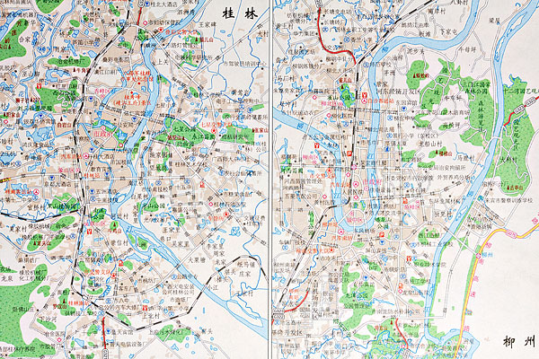 桂林柳州地图