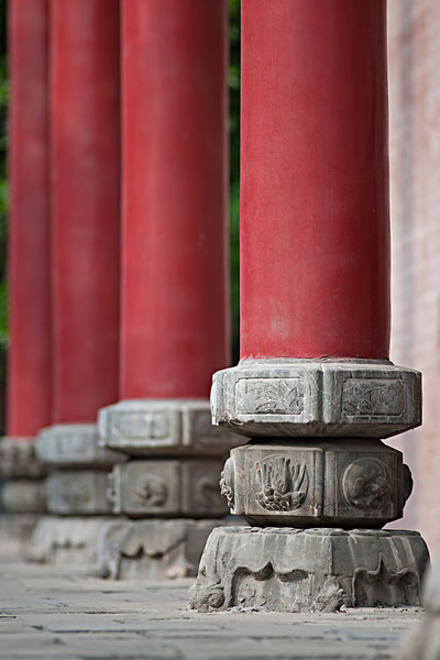 古建筑柱子