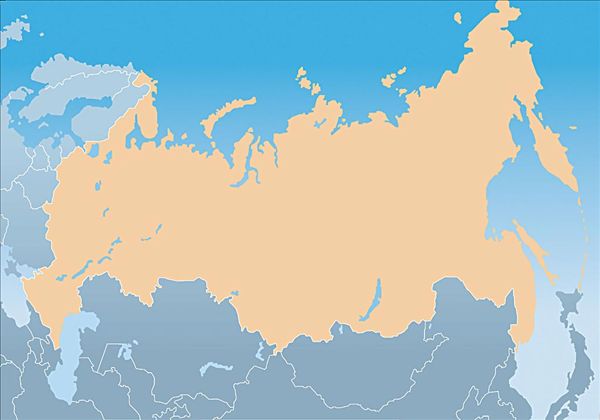 地图,俄罗斯
