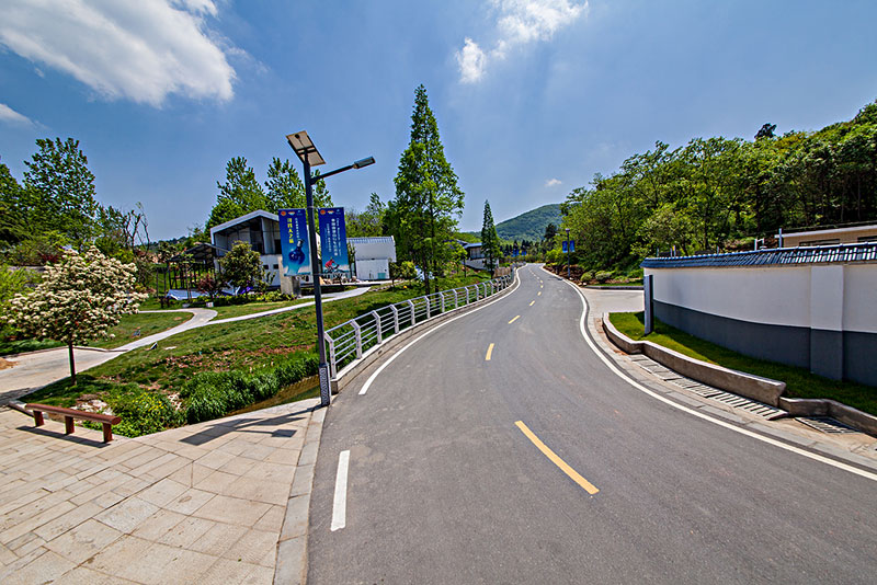 江苏省南京市浦口区永宁街道水墨大埝村平坦大道景观