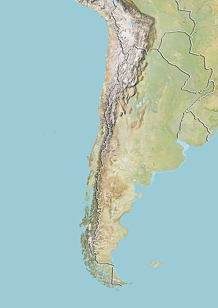 智利在地图上的位置是什么|智利在世界上的位