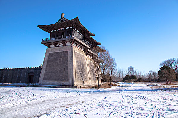 涿州城的古代建筑 城墙 和城门